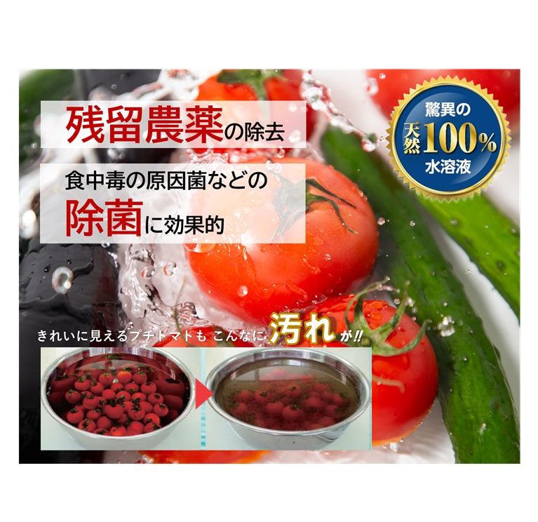 野菜洗浄液 SCS(エスシーエス) 食品専用